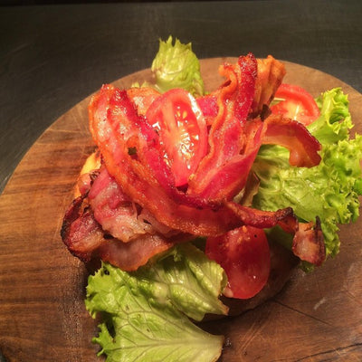Helen Browning Økologisk Urykt Streaky Bacon uten Nitrater 184g
