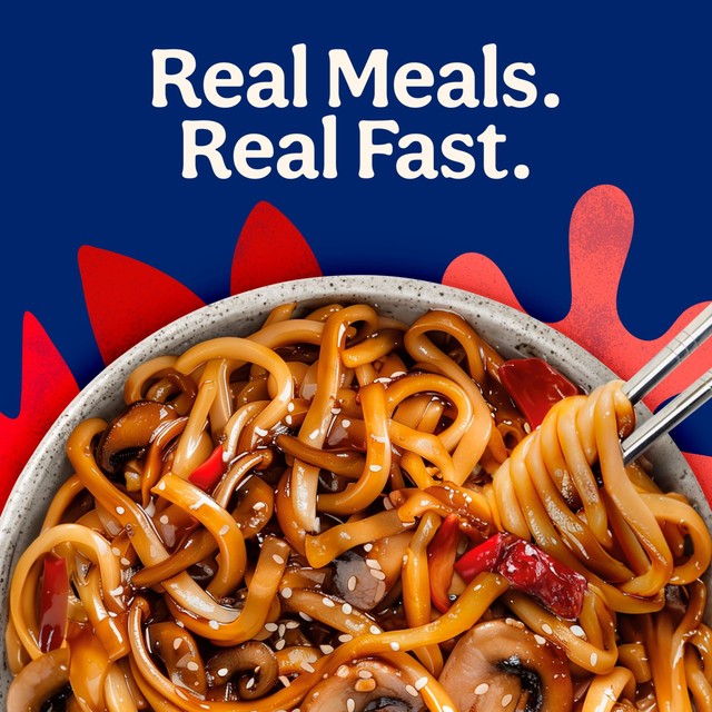 Ben's Original Japanese Teriyaki Style Microwave Noodles 250g - British product