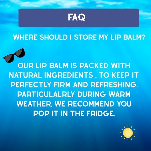 Nature's Shield lip balm duo pack orange mint - British product