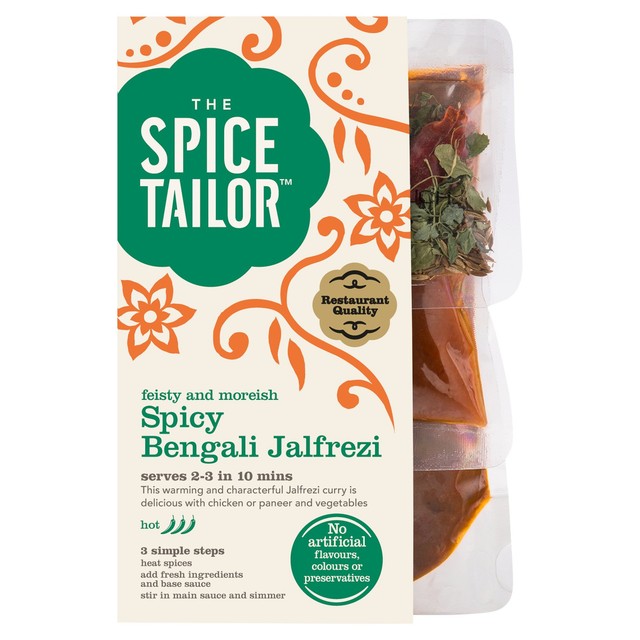 The Spice Tailor Spicy Bengali Jalfrezi curry sauce kit 300g (British brand)