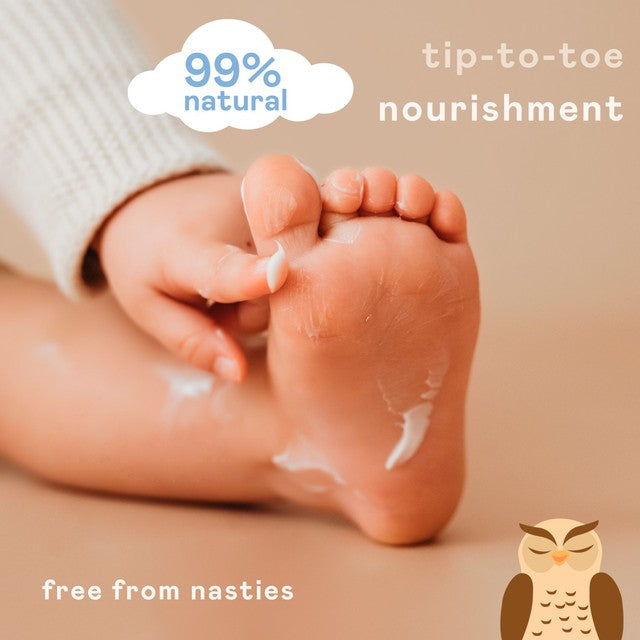 Nala's Baby Vanilla Cloud Body Lotion 200ml, imported from the UK