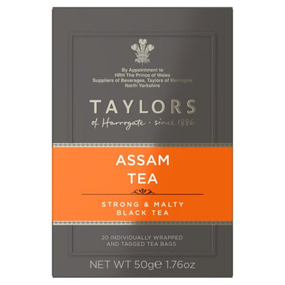 M&S Taylors Assam Black Tea Bags 20 per Pack- Buy online at McGrocer