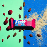 Fatt raspberry almond ketogenic nut bar 30g - British product