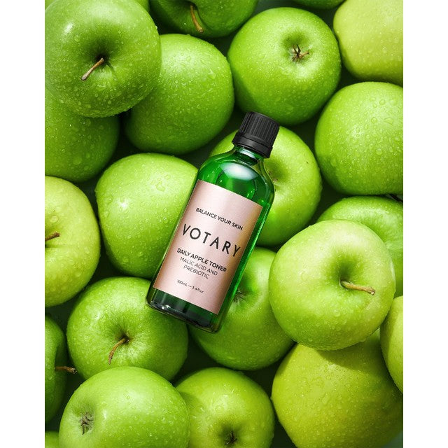 Votary Daily Apple Toner with Malic Acid and Prebiotic 100ml (British brand)