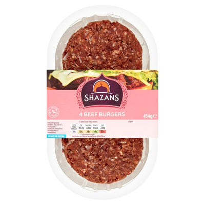 برجر شازان الحار ربع باوند لحم بقري 454 جرام