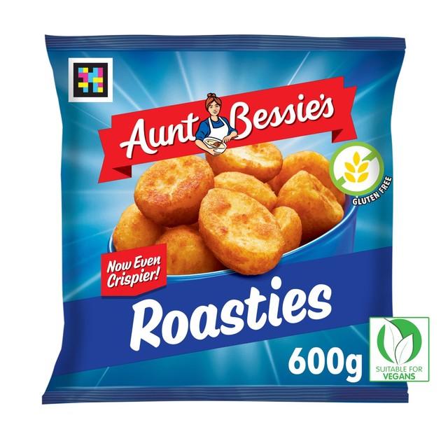 Aunt Bessie's frozen roast potatoes 600g - British product