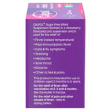 Calpol Infant Suspension Sachets Strawberry 2+ Months 12 Sachets - British product