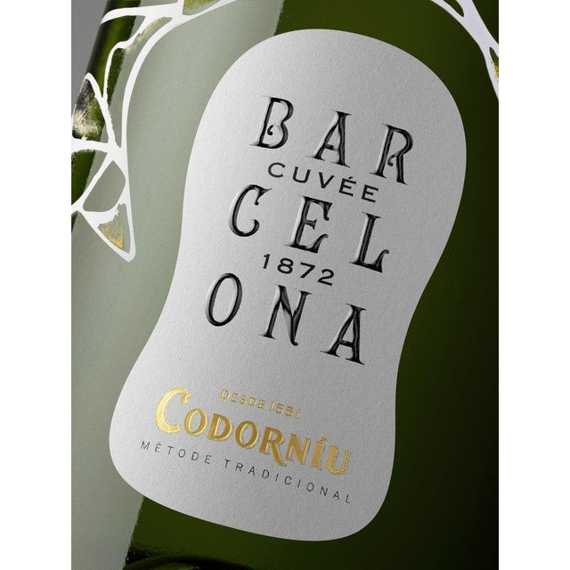 Codorniu Cuvee Barcelona 1872 Brut Cava 75cl - British product