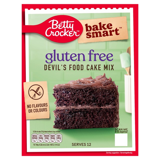 Betty Crocker cake mix gluten free 425g - British product