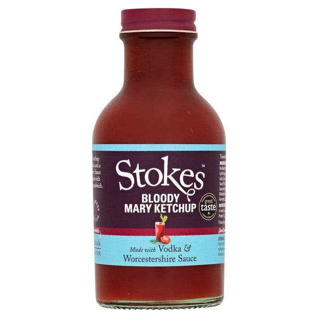 Stokes Bloody Mary Ketchup with Vodka 300g (British brand)