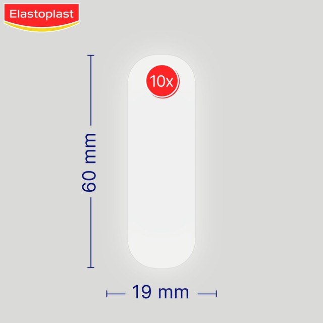 Elastoplast hydrocolloid finger plasters 10 pack, imported from the UK