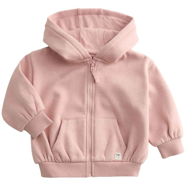 M&S Zip Up Hoodie Pink 2-3 Years, imported from the UK