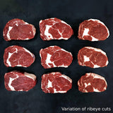 Ocado Bio-Rinder-Rumpsteaks 425g, importiert aus Großbritannien