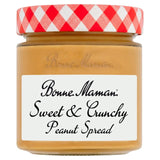 Bonne Maman sweet and crunchy peanut spread 230g - British product