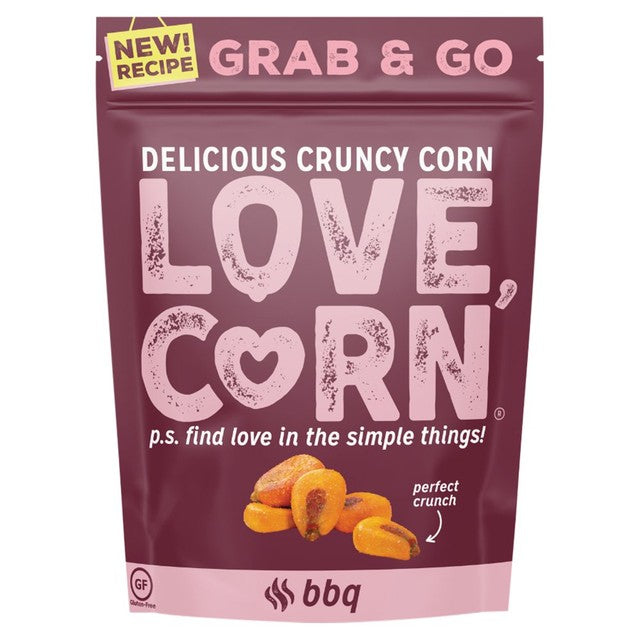 Love Corn BBQ crunchy corn snack 45g, UK version