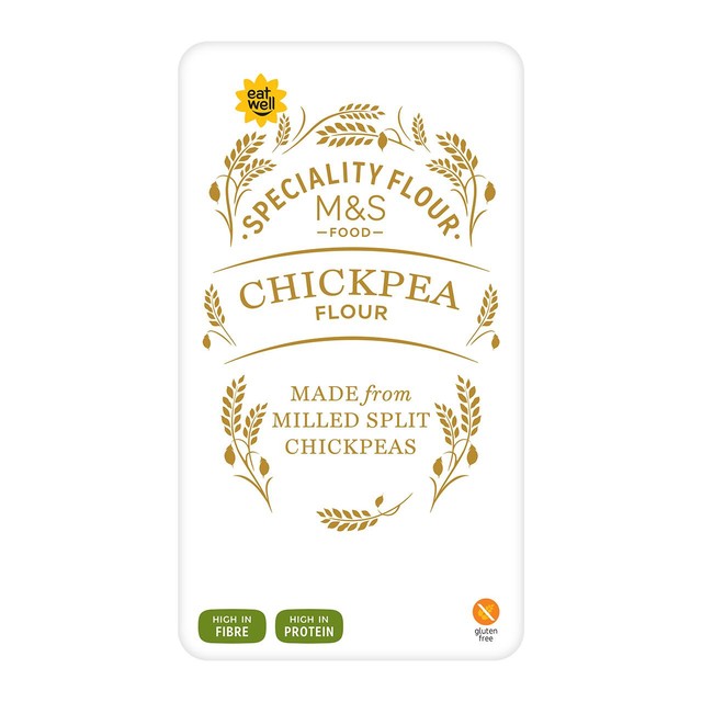 M&S chickpea flour gluten free flour - British product