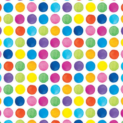 Deva Designs Painted Dots Geschenkpapier 2 Bögen (50 cm x 70 cm)