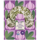 Ocado garlic and herb whole chicken 1.8kg, imported from the UK