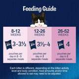 Felix kitten jelly wet cat food 12x85g pouches - British product