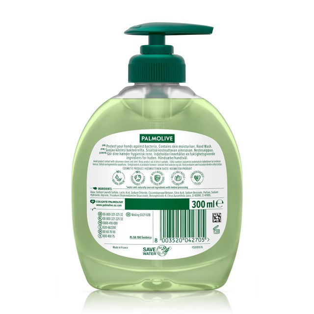 Palmolive Hygiene Plus Kitchen Antibacterial Hand Wash with Lime Extract 300ml, imported from the UK