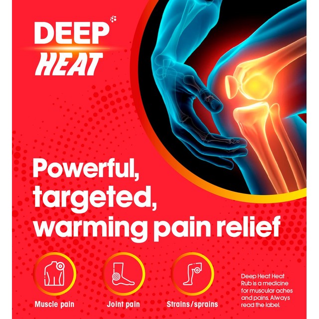 Deep Heat Heat Rub 35g - British product