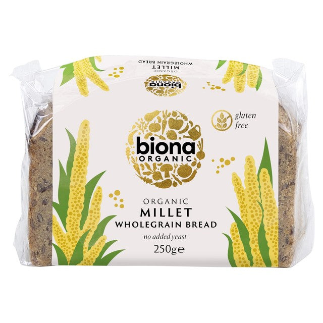 Biona organic millet bread 250g - British product