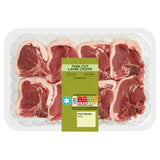 Sainsburys Northern Irish Thin Cut Lamb Chops 425g