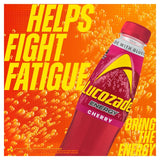 Lucozade Energy Cherry drink 900ml, imported from the UK