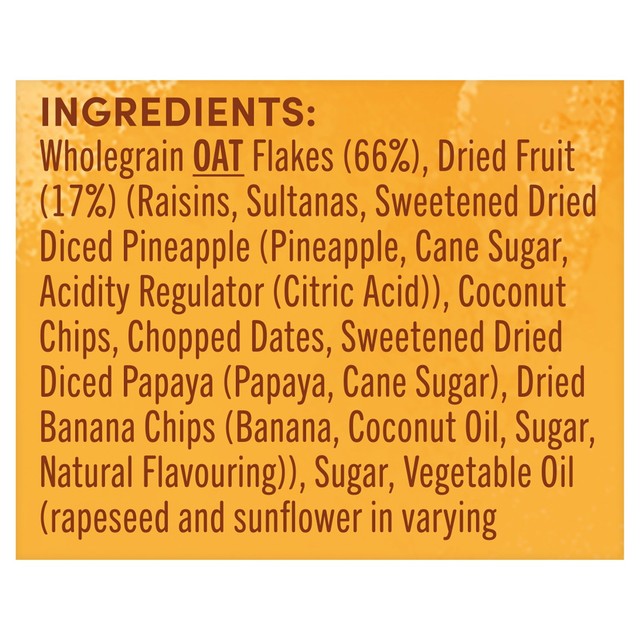 Jordans Fruit & Nut Granola 750g, UK version