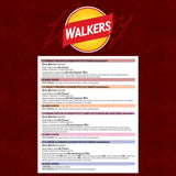 Walkers Meaty Variety crisps 12 pack, imported from the UK