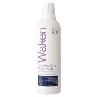 M&S Waken Sensitive Care Mouthwash Natural Spearmint 500ml- Buy online at McGrocer