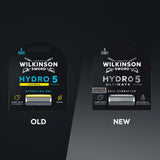 Wilkinson Sword Hydro 5 razor blades 4 pack (British brand)