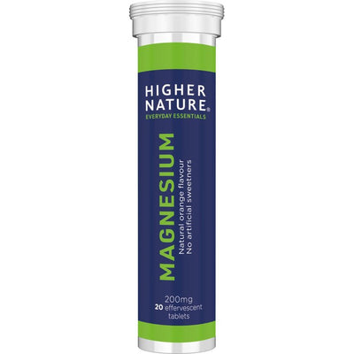 Higher Nature Everyday Essentials Magnesium Brausetabletten Orange 20 Tabletten