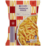 Ocado frozen French fries 1.5kg, imported from the UK