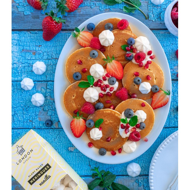 London Apron vanilla plant based meringues 23g, UK version
