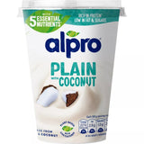 Alpro plain coconut soya yoghurt alternative 500g - British product