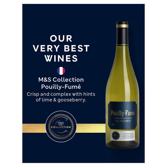 M&S Pouilly Fume Elegance white wine 75cl, imported from the UK
