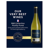 M&S Pouilly Fume Elegance white wine 75cl, imported from the UK