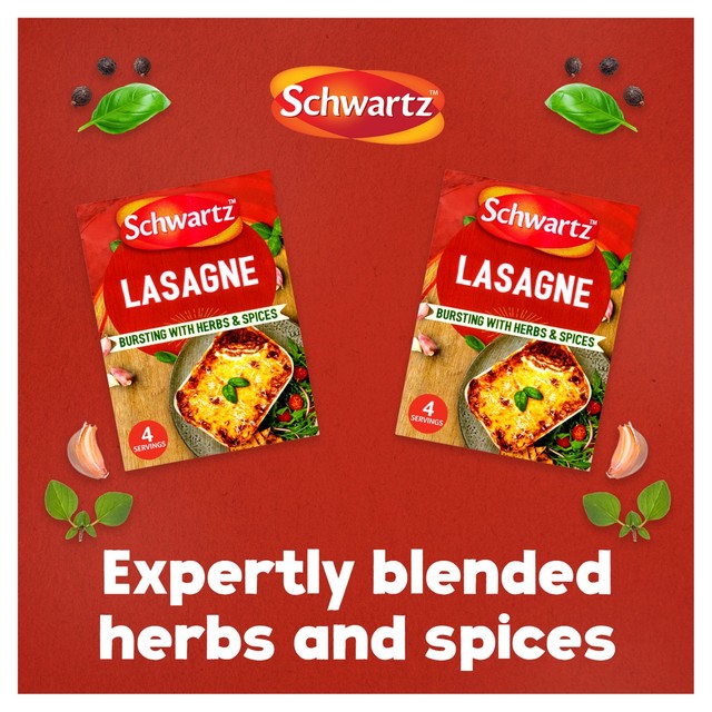 Schwartz Lasagne Recipe Mix 36g (British brand)
