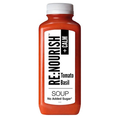 M&S Re Nourish Calm Tomato & Basil No Added Sugar Soup 500g- Buy online at McGrocer