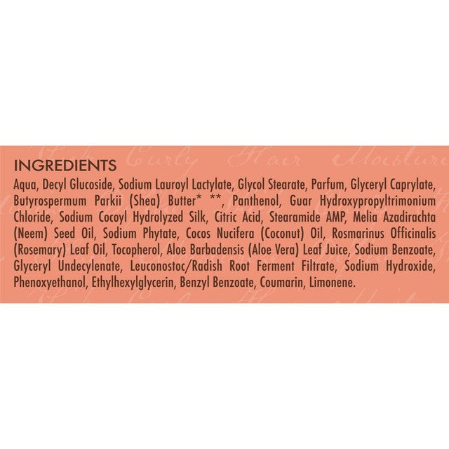 Shea Moisture Coconut & Hibiscus shampoo 383ml (British brand)