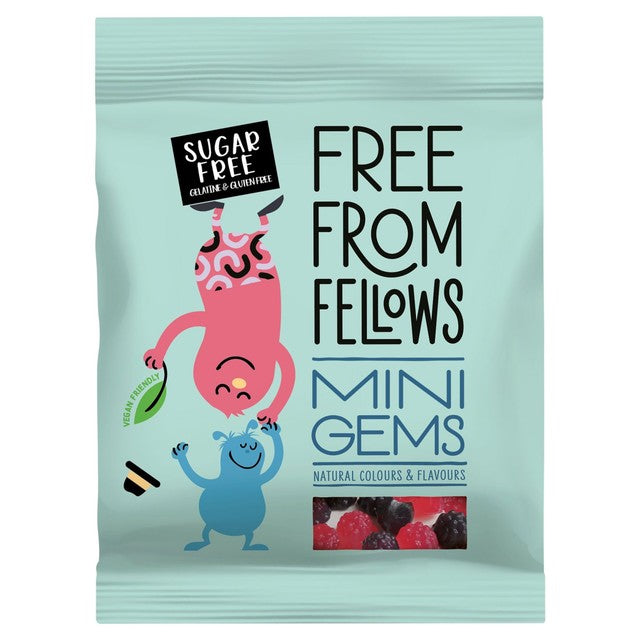 Free From Fellows vegan sugar free midget gems 70g - British product