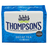 Punjana Decaffeinated Black Tea Bags 80 Pack, imported from the UK