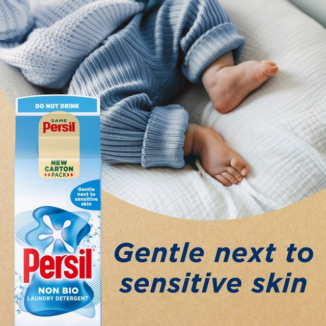 Persil Non Bio laundry liquid 945ml, imported from the UK