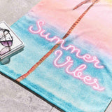 Sassy B Summer Vibes beach towel 76x160cm, UK version