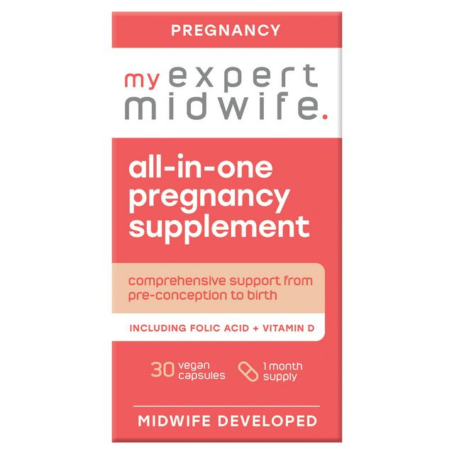 My Expert Midwife All In One Pregnancy Supplement Capsules x30