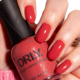 Orly Pink Chocolate nail polish 18ml, imported from the UK