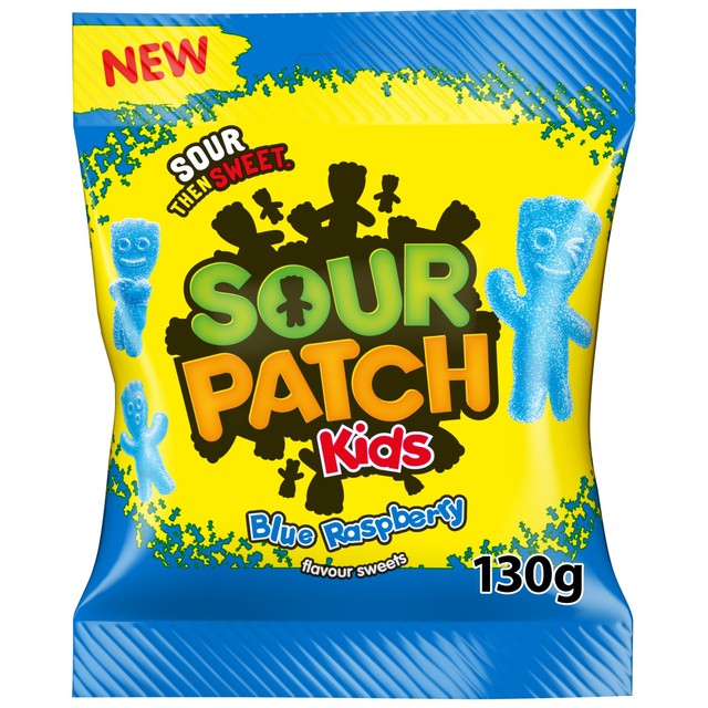 Sour Patch Kids Blue Raspberry gums 130g (British brand)