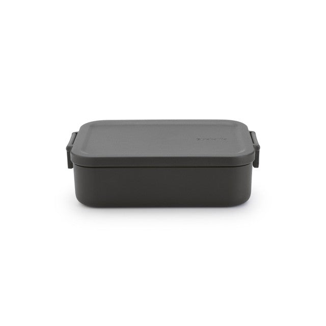 Brabantia Bento Lunch Box Large Dark Grey - British product