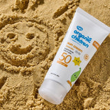 Green People Kids' Sun Cream SPF50 Lavender 100ml, imported from the UK